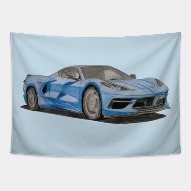 Automobile Tapestry by An.D.L.