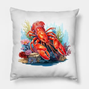 Red Lobster Pillow