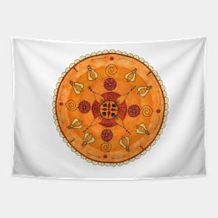 Sun Mother's Seal Tapestry