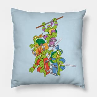 Cowabunga time Pillow