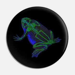 Skeleton Frog Interactive Green&Blue Filter #2 By Red&Blue Pin