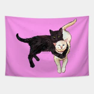 Two Pretty Best Friends Tapestry