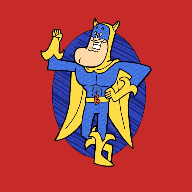 Bananaman Cartoon by Pickledjo