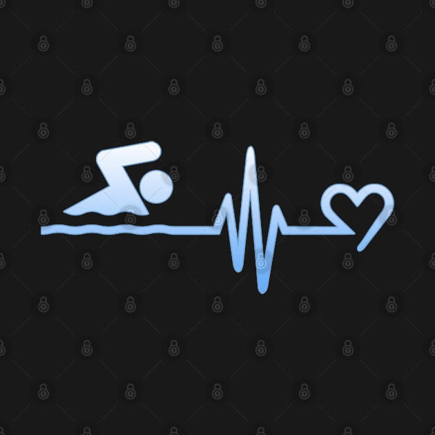 Swimmer Heart Beat by hcohen2000