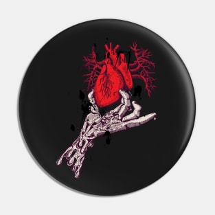 My Plucking Heart Pin