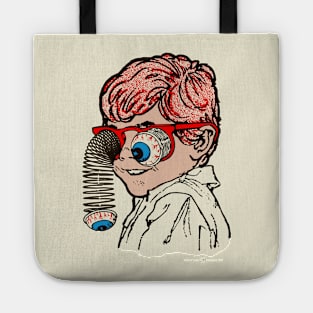 Vintage Slinky Crazy Eyes Tote