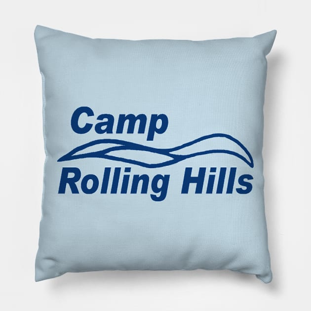 Camp Rolling Hills Pillow by OTCIndustries