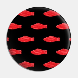 Red Candy Fish Pin