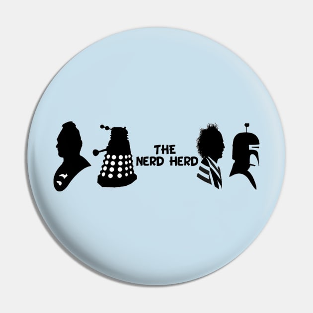 The Nerd Herd Pin by TotallyTVNation