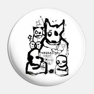 family portrait Pin