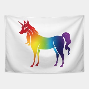 Rainbow Unicorn Tapestry