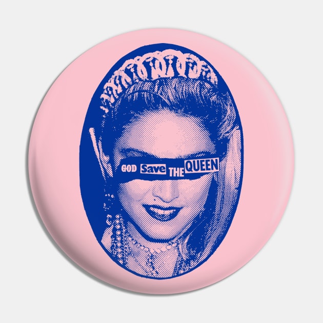 God Save Madonna Pin by LondonLee