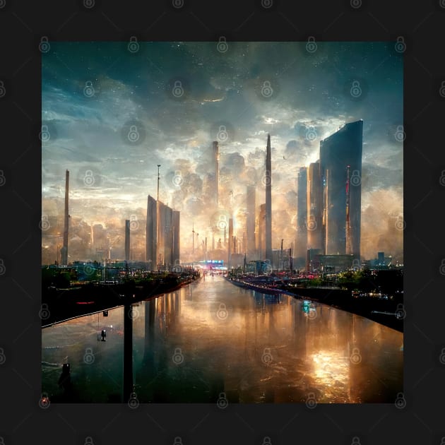 Future Cities Series by VISIONARTIST