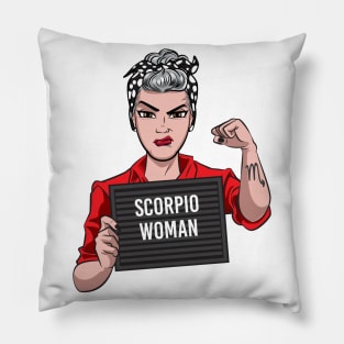 Scorpio Woman Pillow