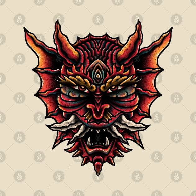 Hannya mask - Hannya Oni by barmalisiRTB