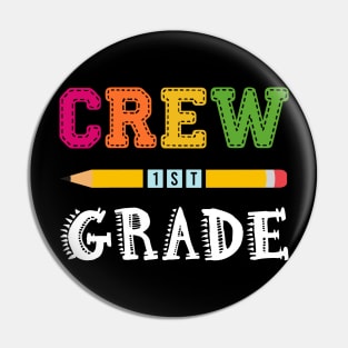 Crew 1st Grade Gift Pin