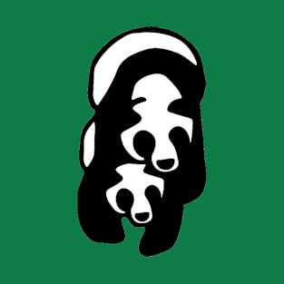 Giant panda bears mating T-Shirt