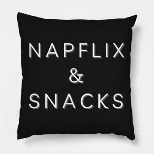 Napflix & Snacks Pillow