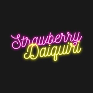 Strawberry Daiquiri Typography design for Cocktail Lovers T-Shirt