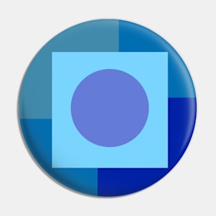 Abstract blue tones Pin