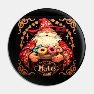 Merlin's Donuts! Pin