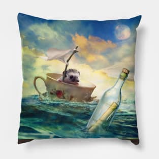 Message in a Bottle Pillow