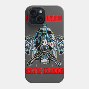 Work hard drink harder Phone Case