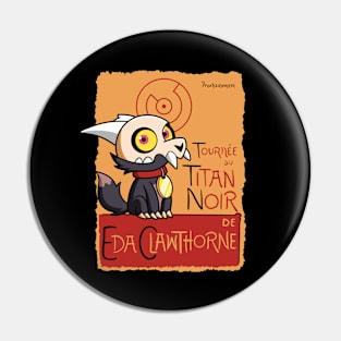 Tournée du Titan Noir Pin