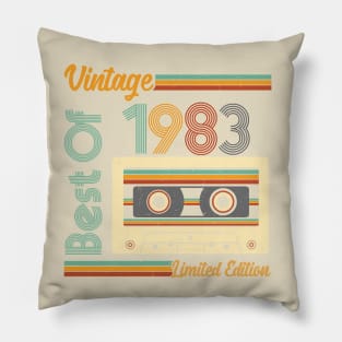 Vintage 1983 Limited Edition Pillow
