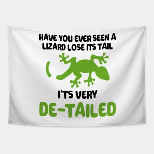 Lizard Lose Its Tail Very De-Tailed bearded dragon Tapestry