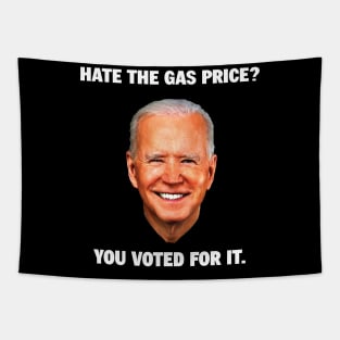 I Did That - Biden Gas Pump Tapestry