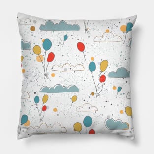 Air Balloons Pillow