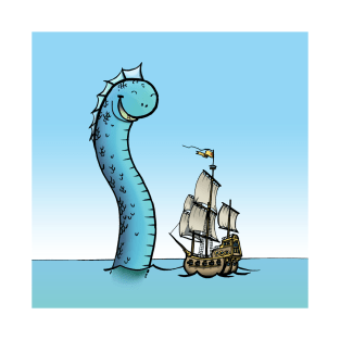 Cute Sea Serpent T-Shirt