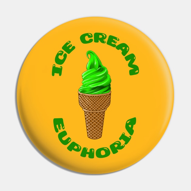 Ice Cream Euphoria Pin by virgot