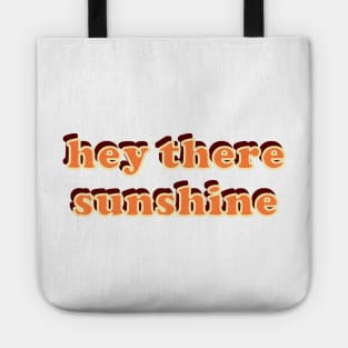 Vintage Hey There Sunshine Tote