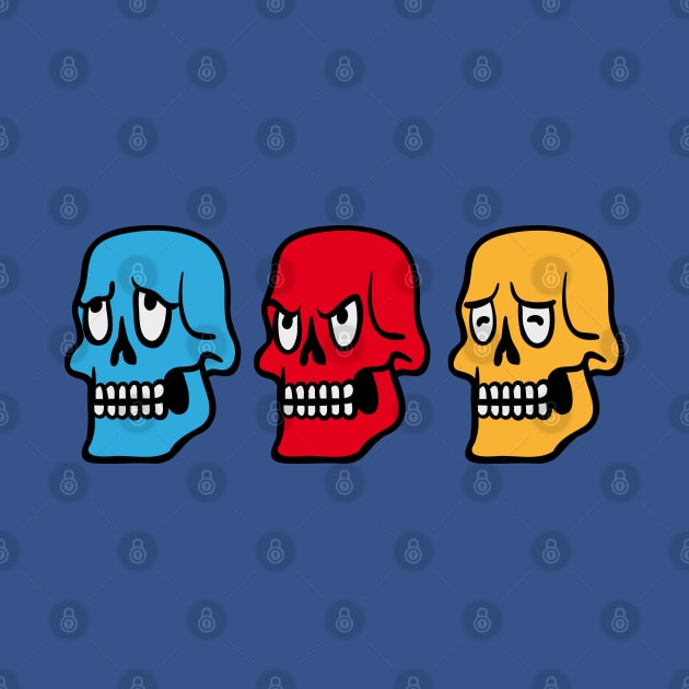 THREE SKULLS by WYB store