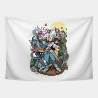 Yitan Zidane Vivi Garnet Friends Tapestry