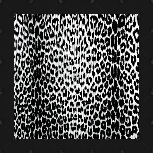 ANIMAL PRINT CHEETAH BLACK AND GREY by Overthetopsm