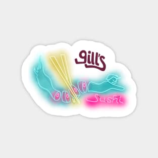 Gill's Sushi Magnet