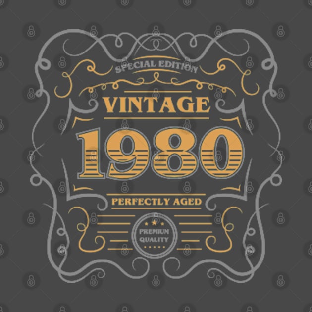 1980 Vintage 40th Birthday by deadright