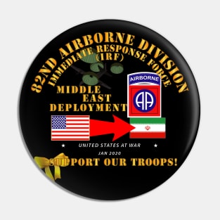 82nd IRF Middle East Deployment - 01 - 2020 Pin