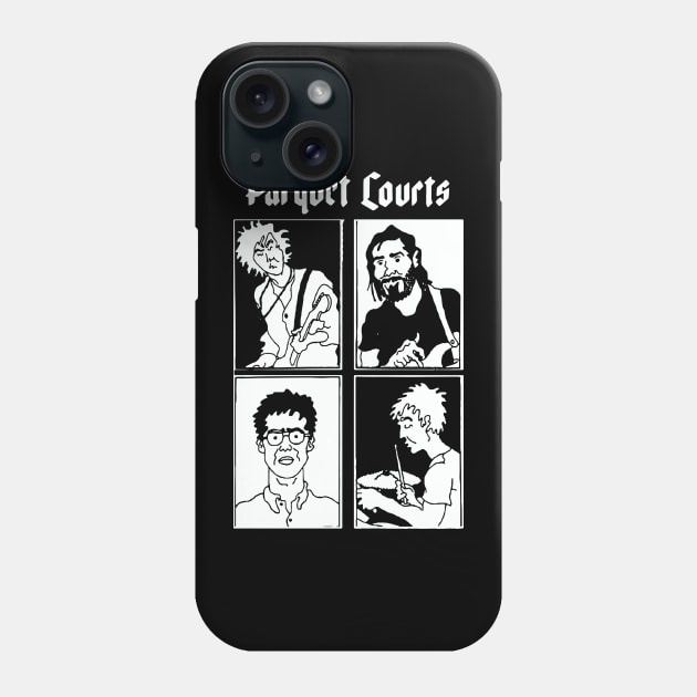 Parquet Courts Phone Case by Jennifer Bourbonnais