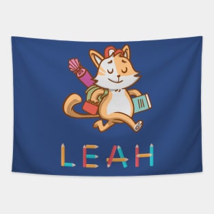 Enlapulation Cat Leah Tapestry