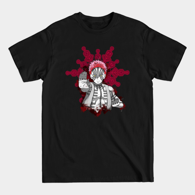 Disover Akaza Jutsushiki Tenkai - Akaza - T-Shirt