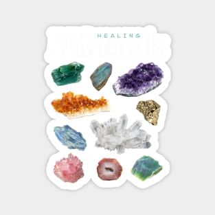 Healing Minerals Magnet