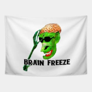 brain freeze Tapestry