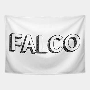 Falco <\\> Typography Design Tapestry