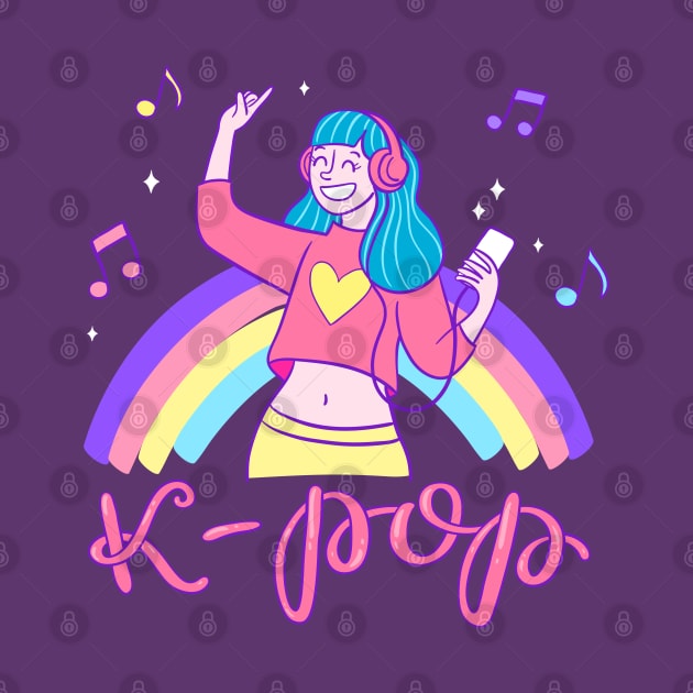 K-Pop Music Girl by machmigo