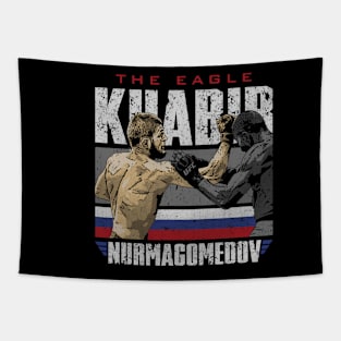 Khabib Nurmagomedov Uppercut Tapestry