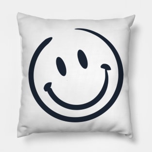 Big 2D Smiley Emoji Pillow